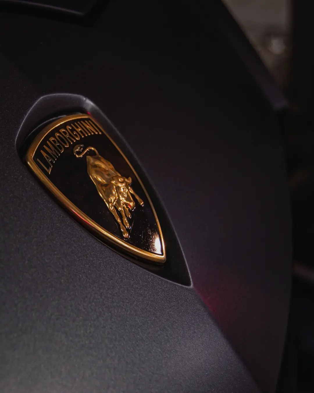 Lamborghini badge on the body